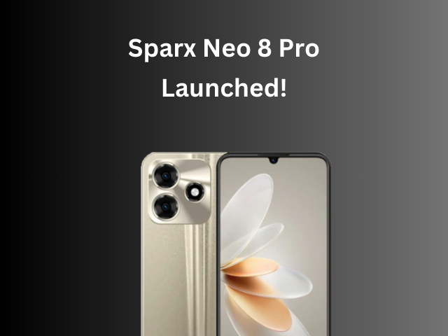 Sparx Neo 8 Pro Launched