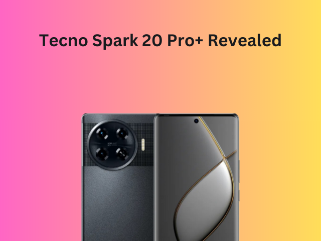 Tecno Spark 20 Pro+ Revealed