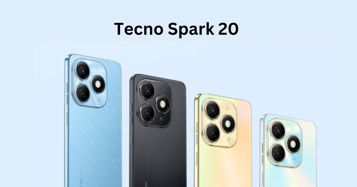 Tecno Spark 20 Price in Pakistan