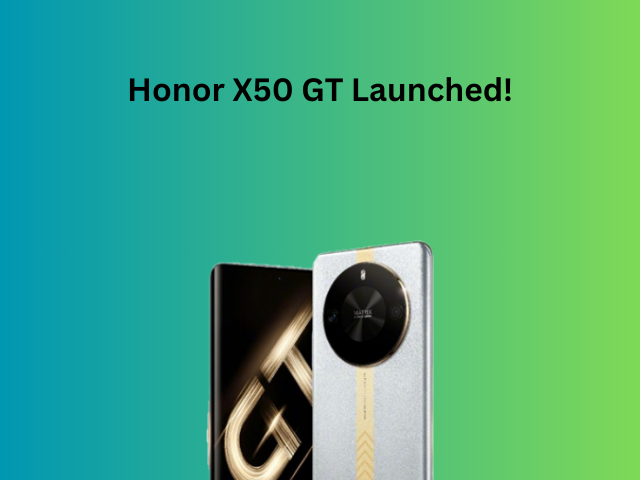 Honor X50 GT Launched