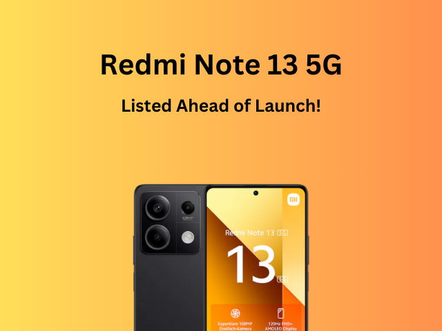 Redmi Note 13 5G