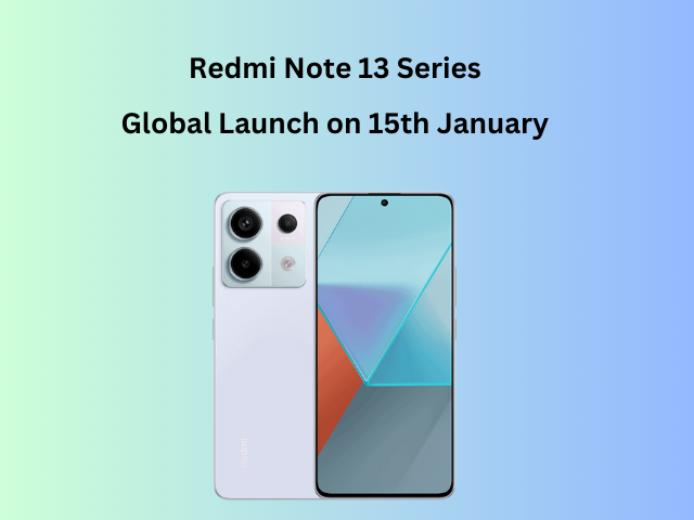 Redmi Note 13 Series Global Launch