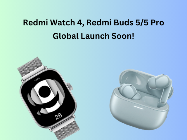 Redmi Watch 4, Redmi Bud 5